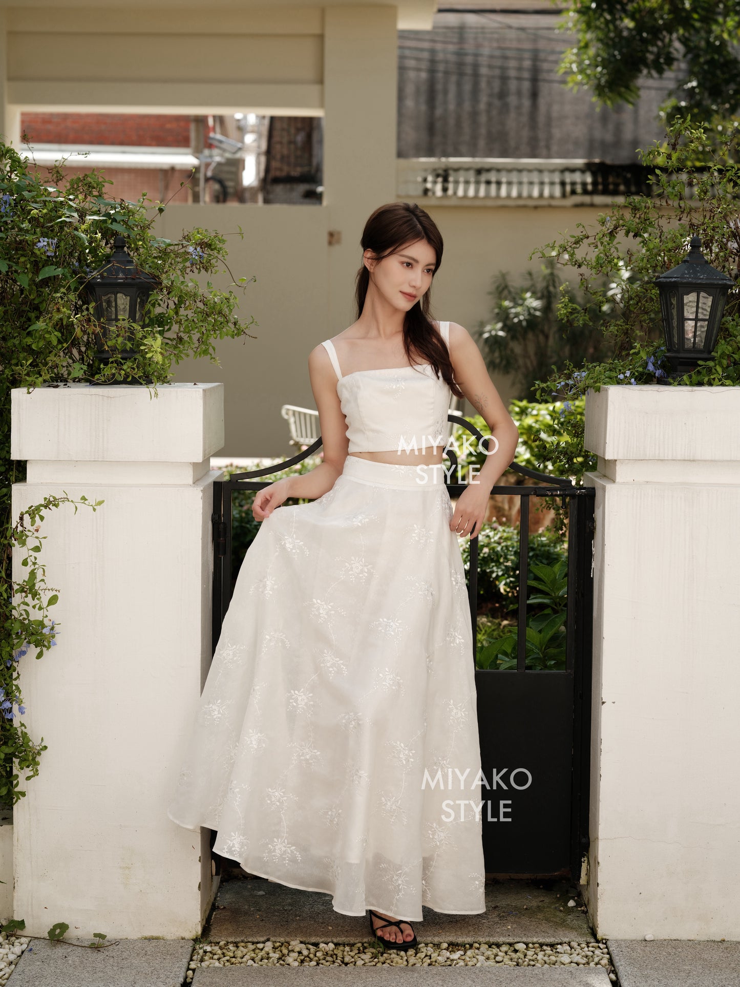 【星语心愿】Starry Wish Long Skirt in White 长半身裙 (SKIRT Only)