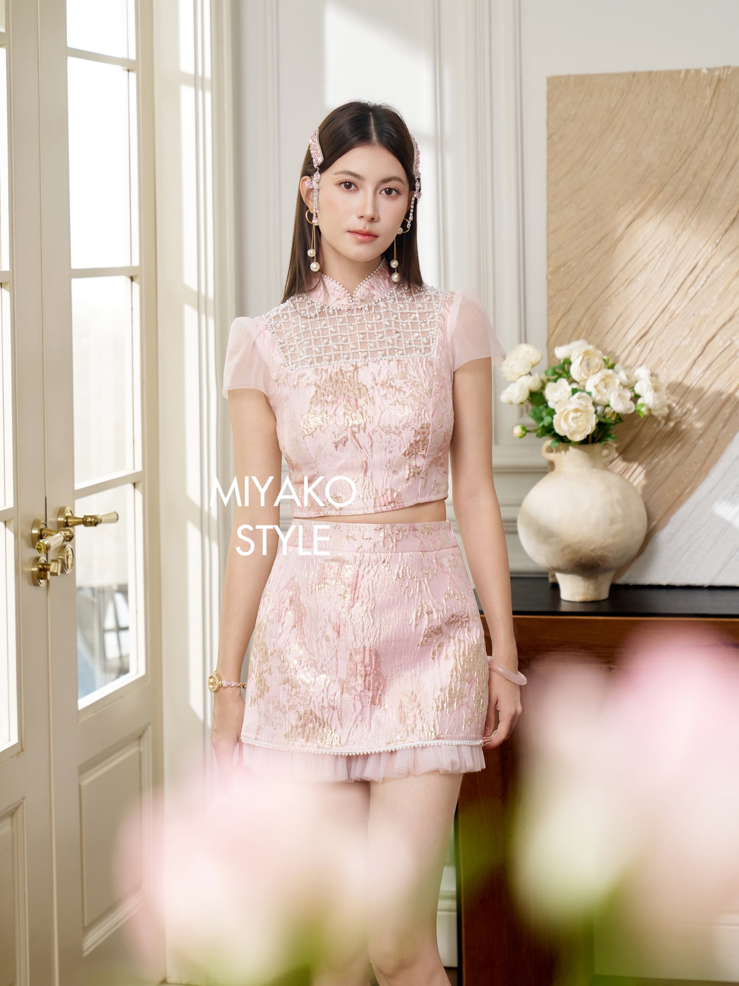 【富家千金】Victoria Crop Top 女装上衣