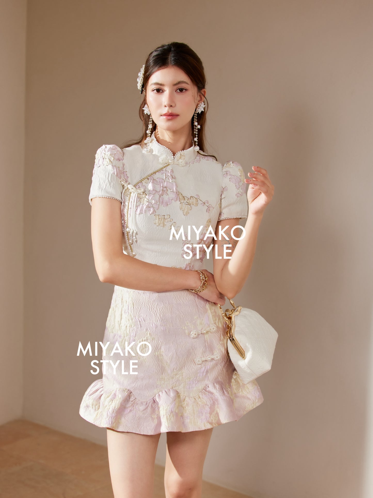 【花花蝴蝶】Fairies Premium Short Sleeve Crop Top 女装短袖上衣