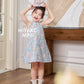 【情有独钟】Love Premium Girl Dress in Tiffany Blue 蒂芙尼小女孩连身裙