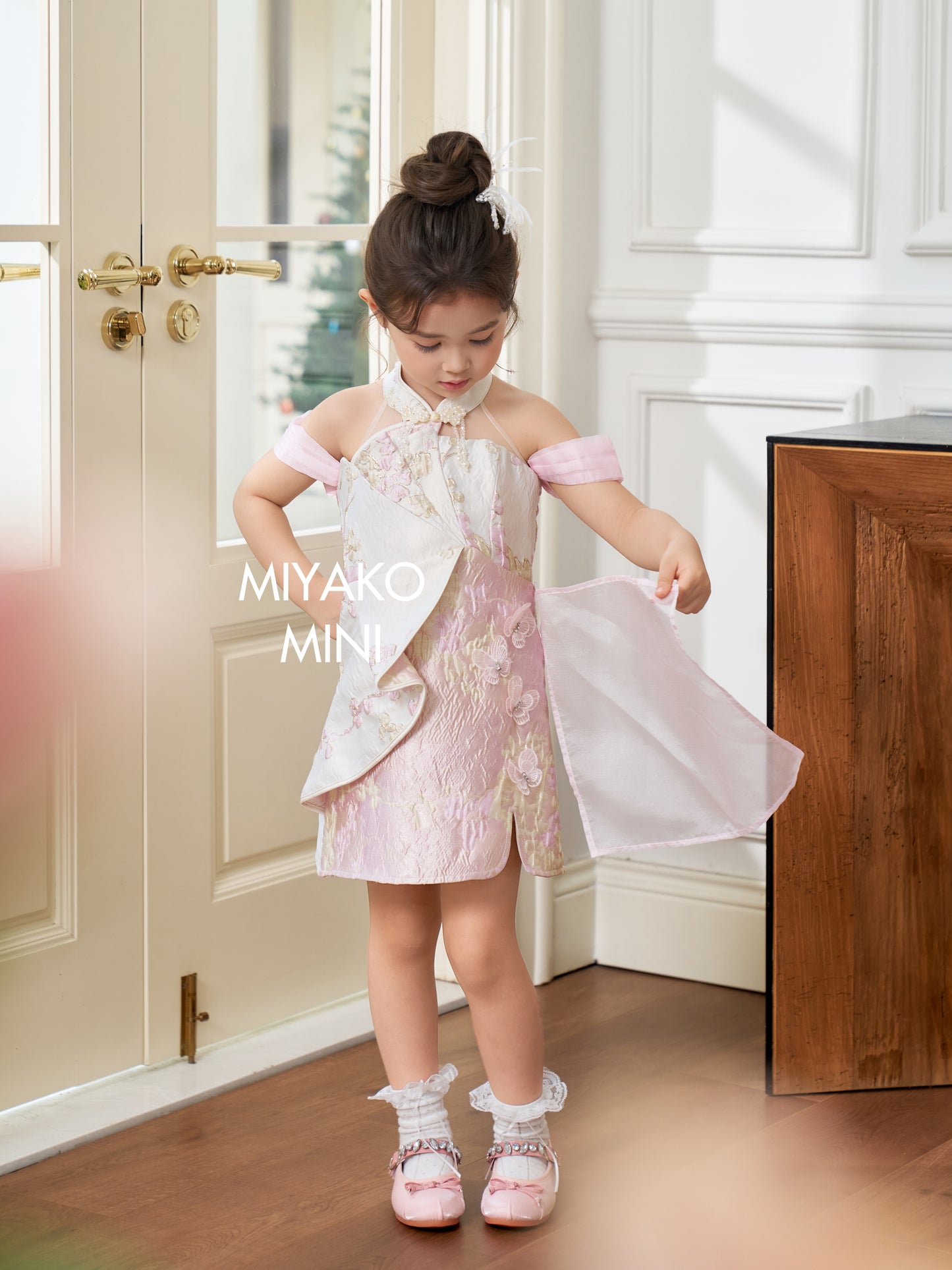 【花花蝴蝶】Fairies Premium Girl Dress 小女孩连身裙