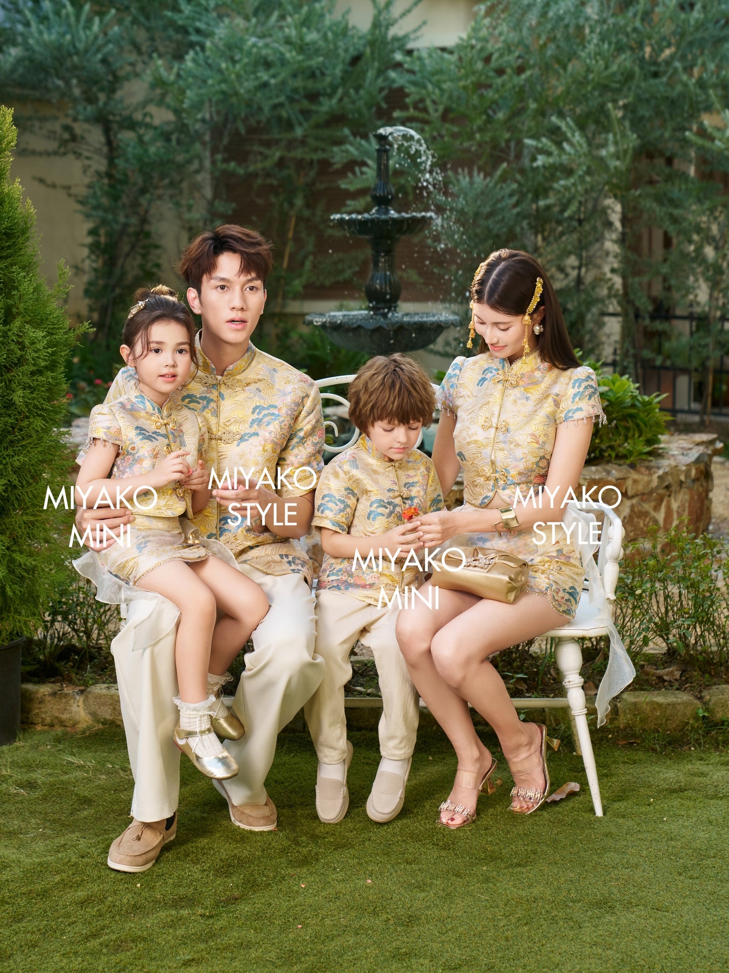 【金碧辉煌】Luxe Premium Boy Suit 小男孩唐装