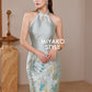 【一枝独秀】Unique Premium Midi Cheongsam Padded & Detachable Dress 女装连身裙