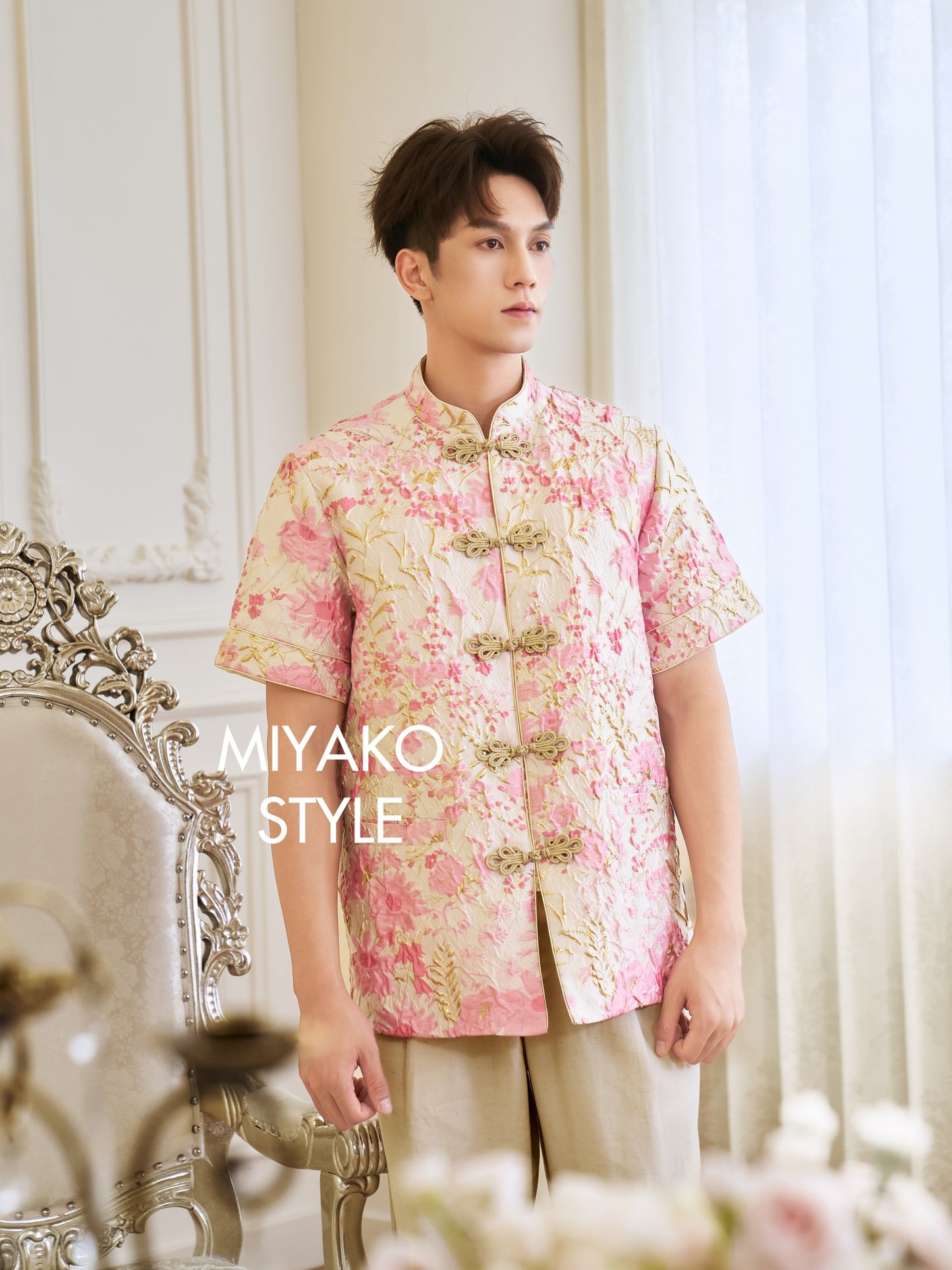 【王子殿下】Prince Premium Men Suit Cheongsam 男唐装