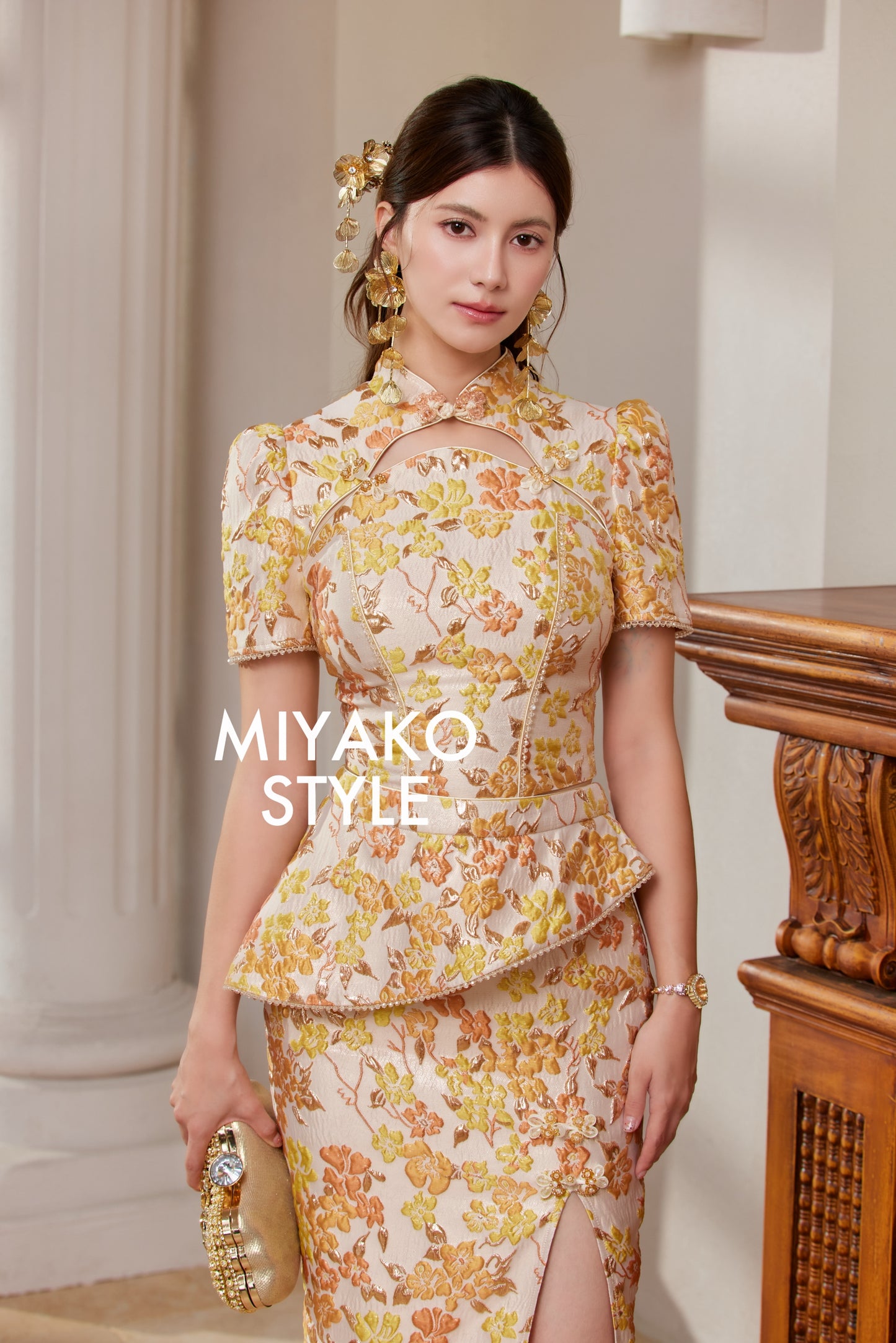 【富贵吉祥】Abundance Premium Midi Skirt 女装半身长裙