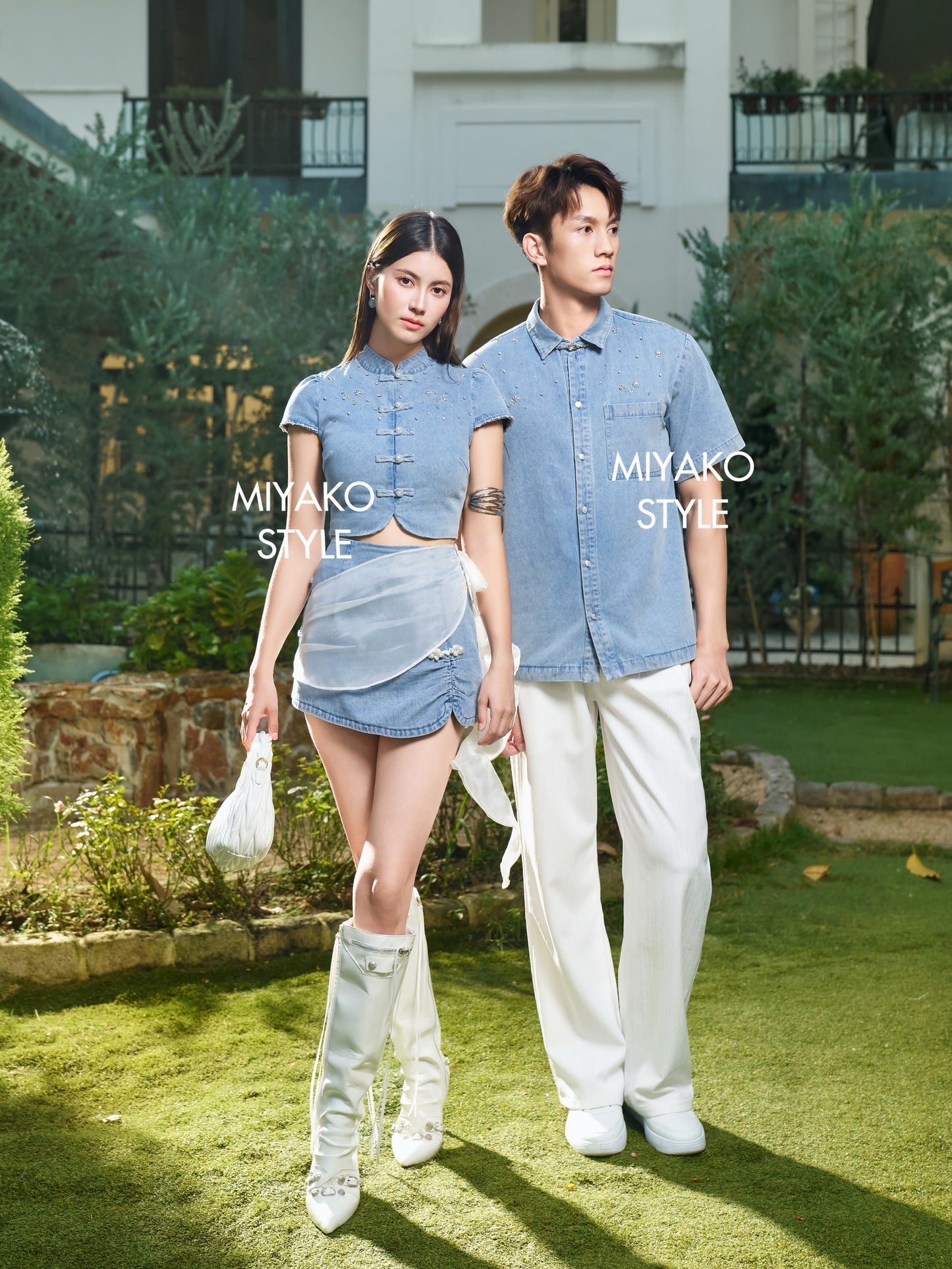 【牛仔派对】New Jeans Premium Mesh Mini Skirt 女装短裙