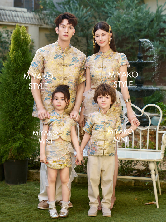 【金碧辉煌】Luxe Premium Boy Suit 小男孩唐装