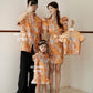 【家族荣耀】Glory Cheongsam Girl Dress in Orange 橘色小女孩连身裙