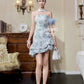 【锦上添花】Blooming Padded & Detachable Fur Sleeve Cheongsam Dress 女装连身裙