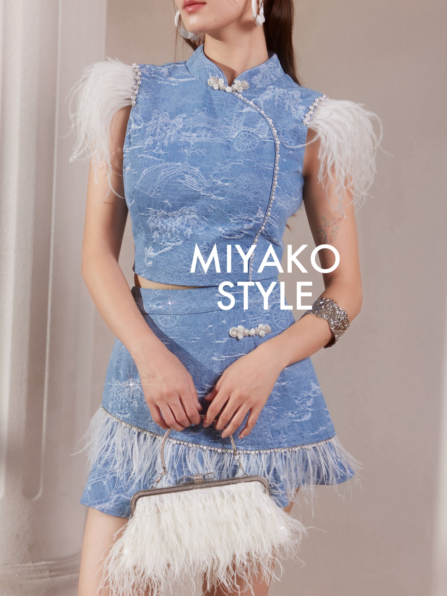 【星光牛仔】Blink Denim Premium Mini Skirt 女装短裙