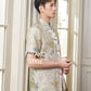 【万事如亿】Billionaire Premium Men Suit Cheongsam in Ash Beige 米灰色男唐装