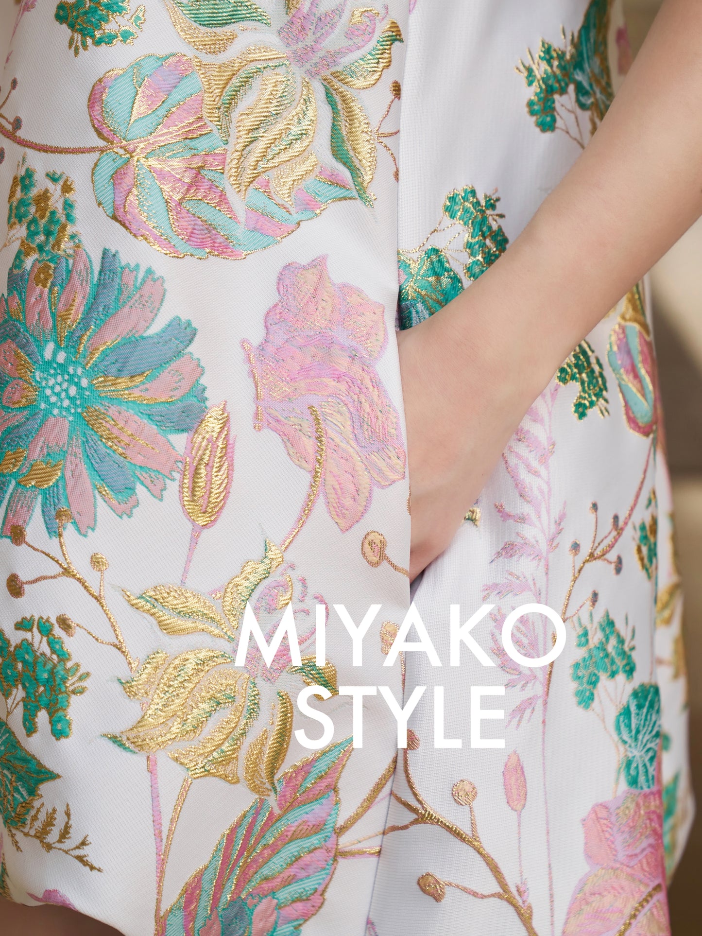 【百花齐放】Blossom Premium Detachable Sleeve Bubble Dress 女装连身裙