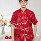 【名门望族】Noble Premium Men Suit Cheongsam in Red 红色男唐装