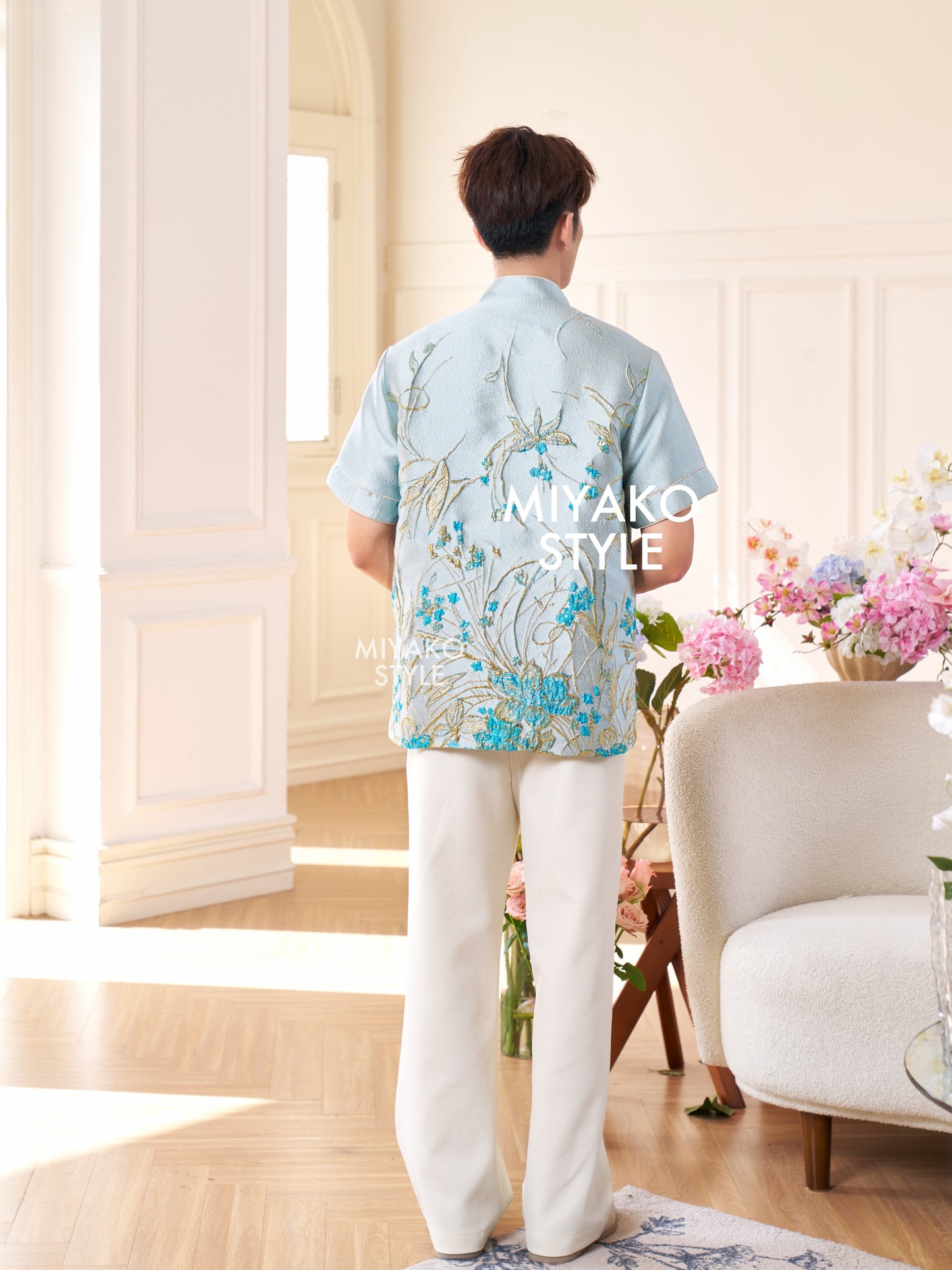 【一枝独秀】Unique Premium Cheongsam Men Suit 男唐装