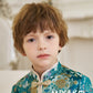 【名门望族】Noble Premium Boy Suit Cheongsam in Peacock Blue 孔雀蓝小男孩唐装