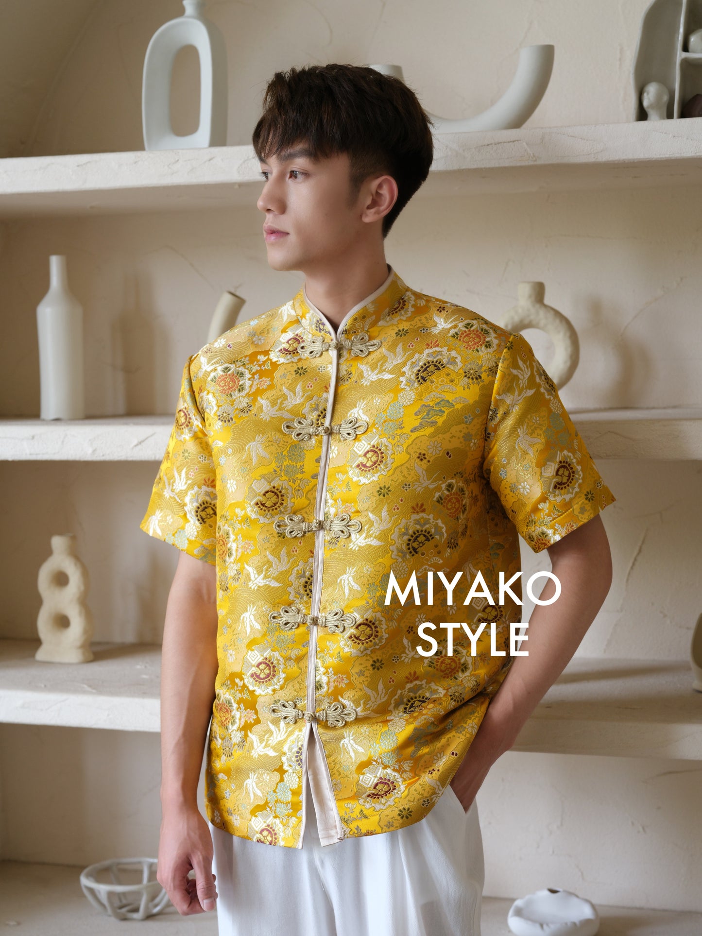 【黄金万两】Fortune Cheongsam Men Suit 男唐装