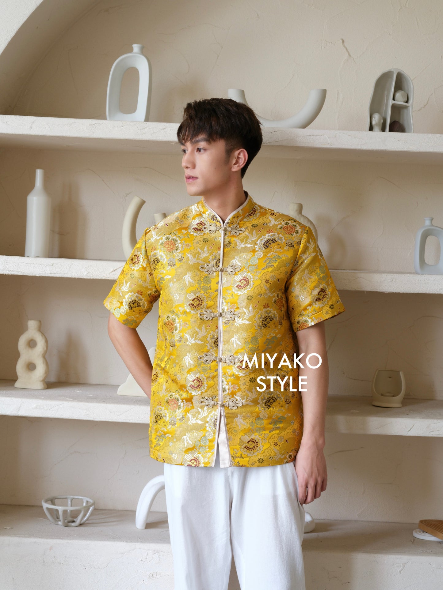 【黄金万两】Fortune Cheongsam Men Suit 男唐装