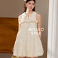 【情意绵绵】Romantic Premium Detachable Sleeve Bubble Dress 女装连身裙
