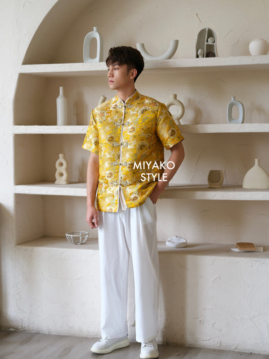 【黄金万两】Fortune Cheongsam Men Suit 男唐装