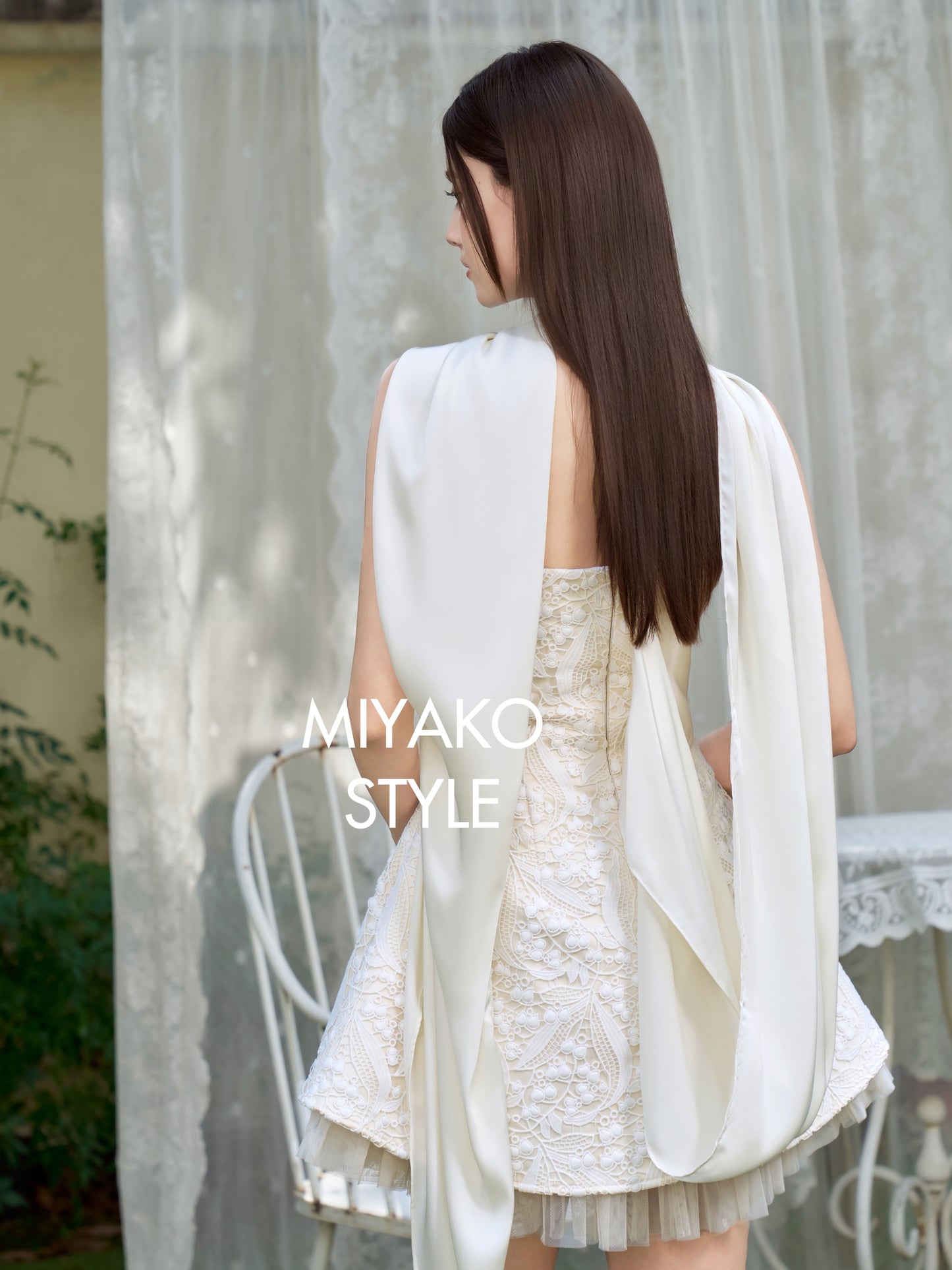 【白月光】Moonlit Luxe Elegance 3in1 Padded Dress