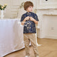 【星辰闪耀】Starlight Premium Boy Suit Cheongsam in Golden Navy 小男孩唐装