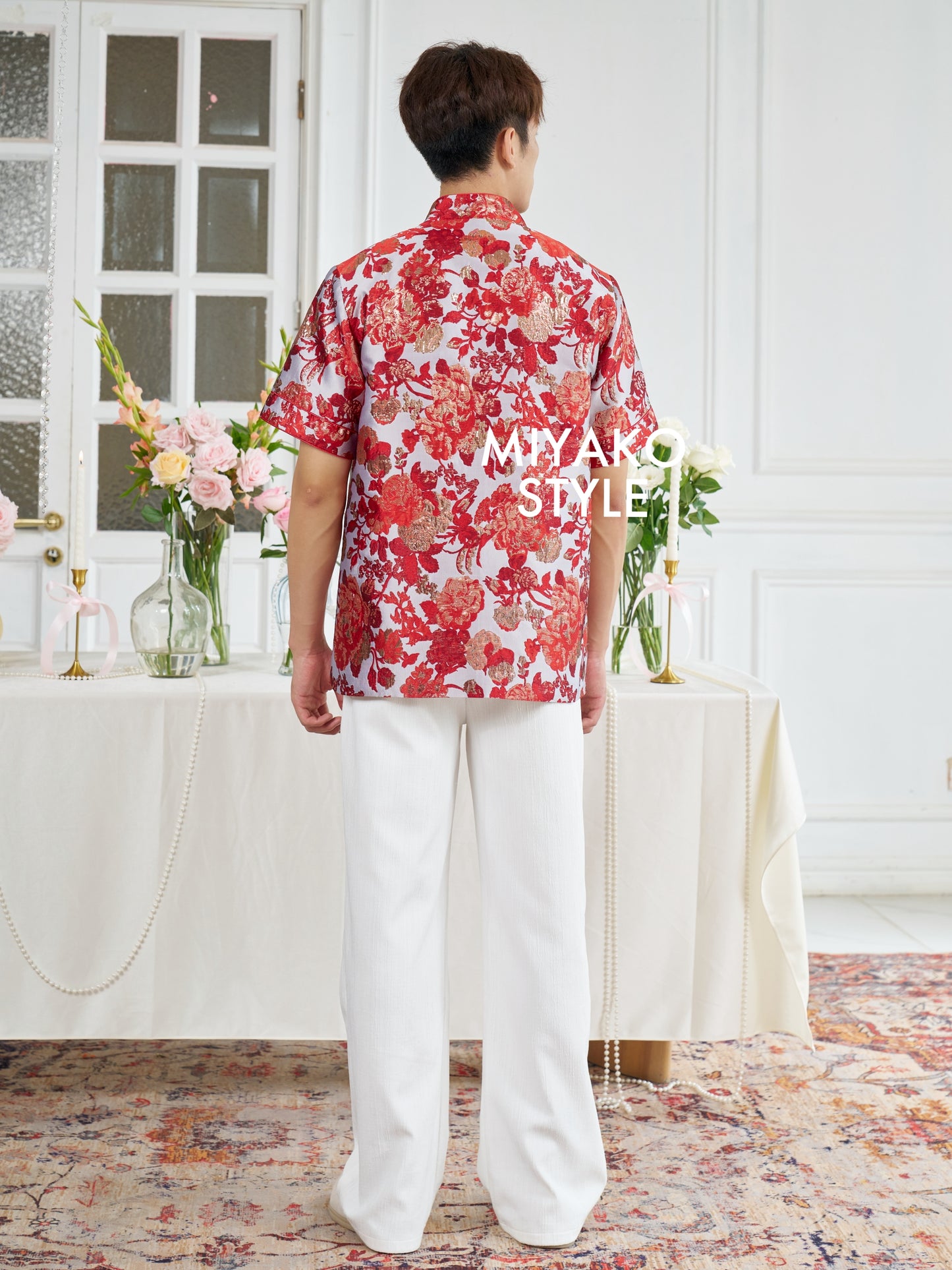 【春风得亿】Millions Premium Men Suit in Red 红色男唐装