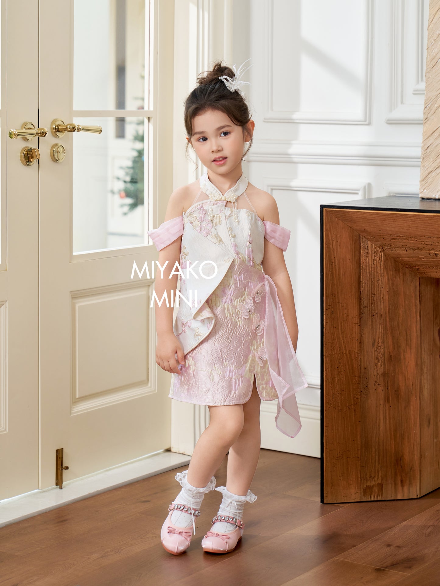 【花花蝴蝶】Fairies Premium Girl Dress 小女孩连身裙