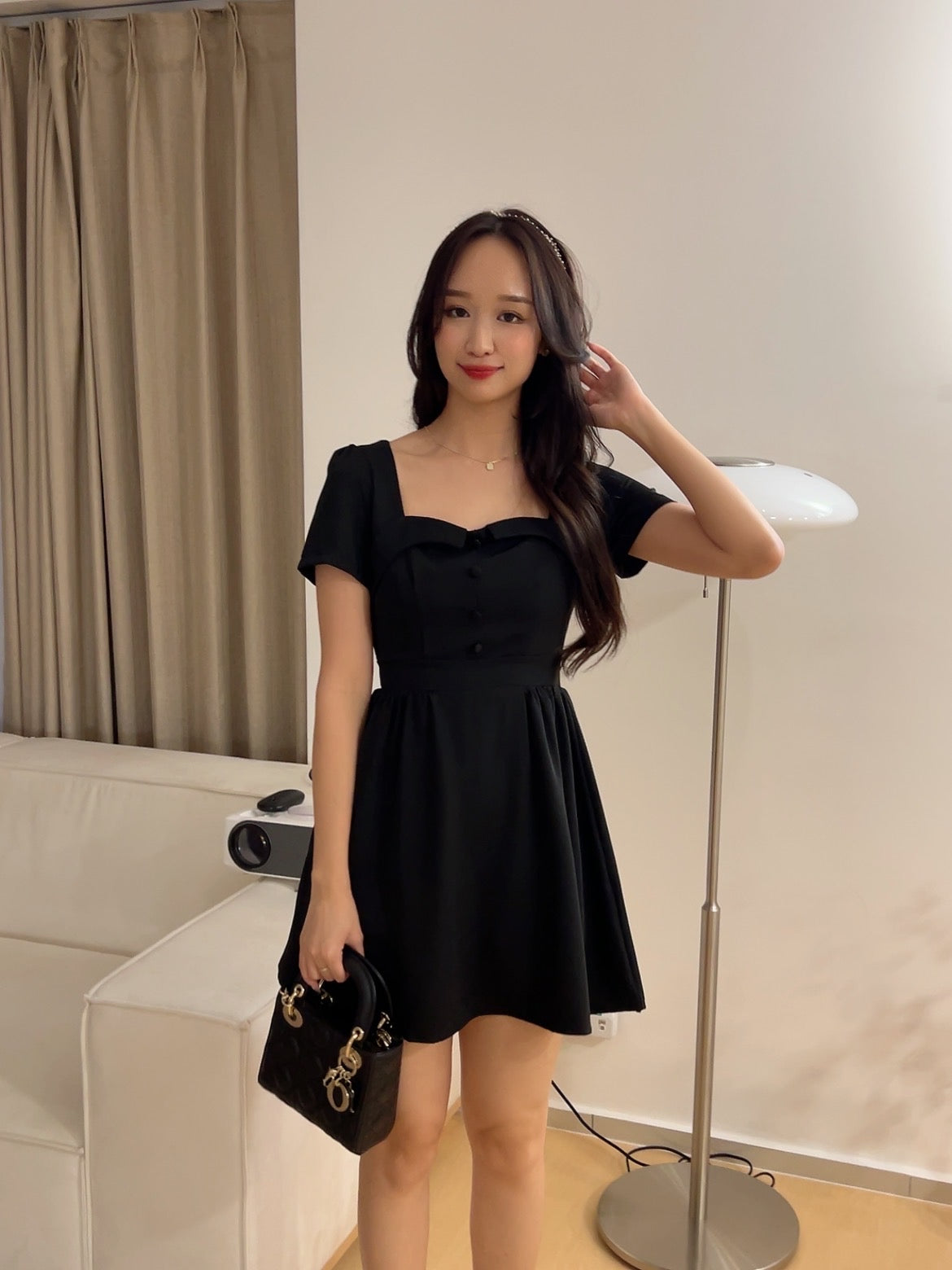 Alice Mini Dress In Black
