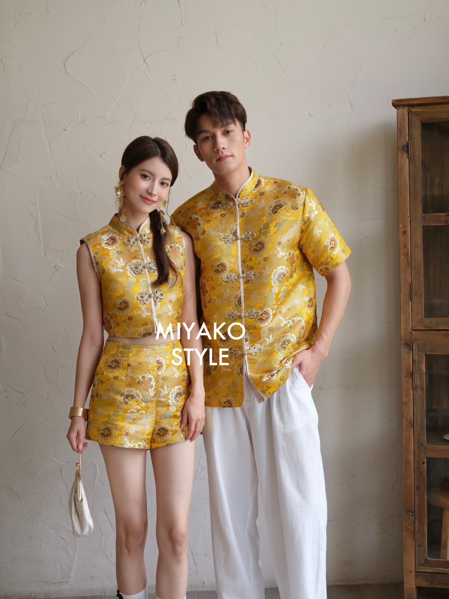 【黄金万两】Fortune Cheongsam Men Suit 男唐装