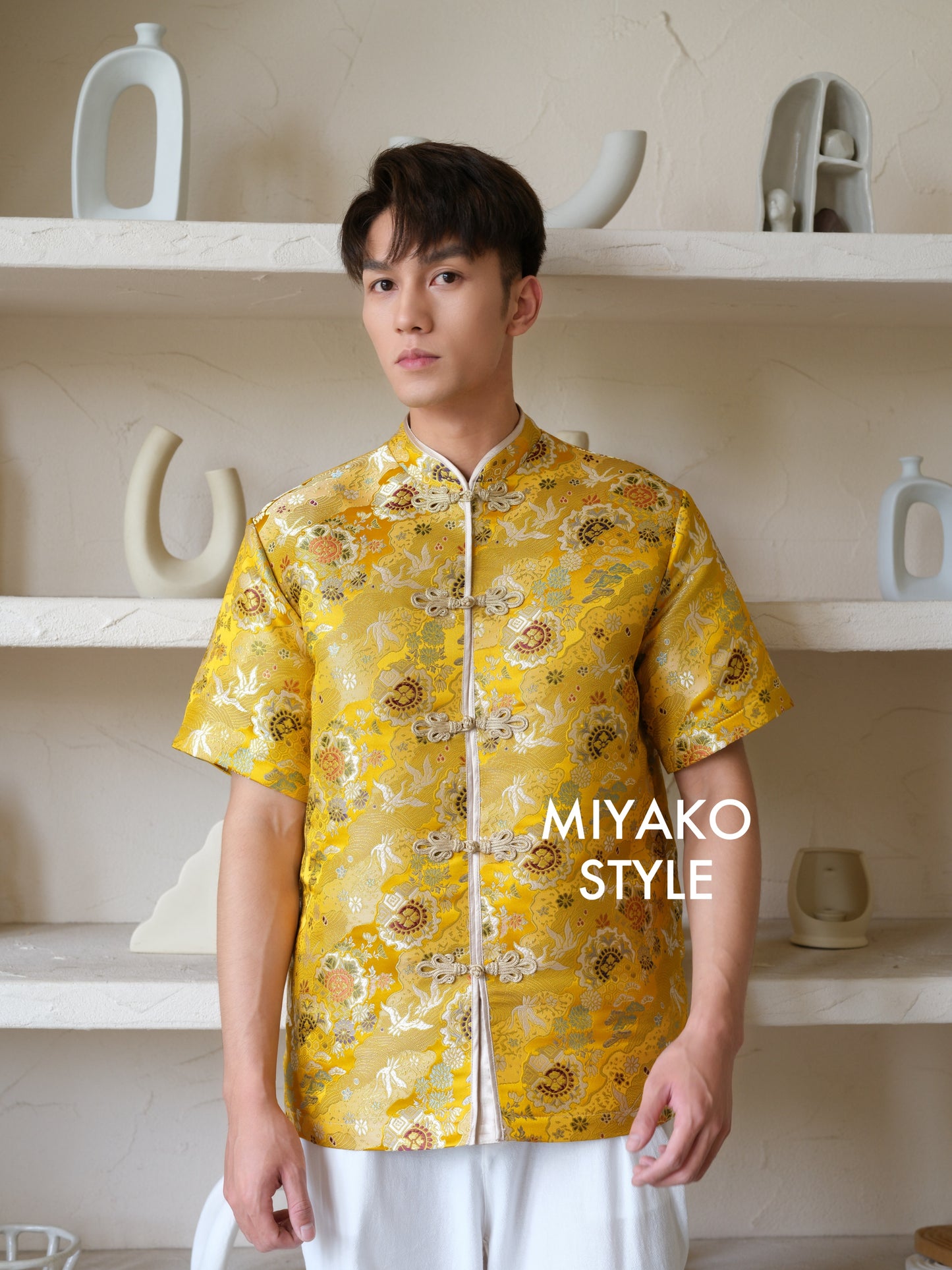 【黄金万两】Fortune Cheongsam Men Suit 男唐装