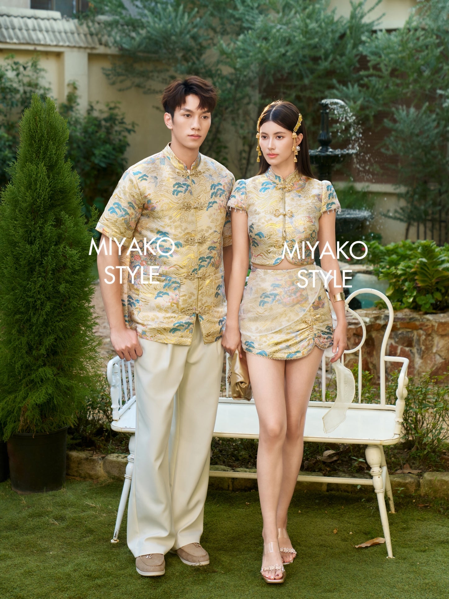 【金碧辉煌】Luxe Premium Mesh Mini Skirt 女装网纱短裙