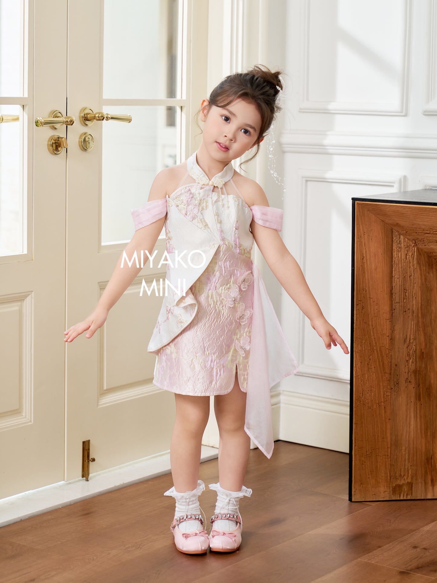 【花花蝴蝶】Fairies Premium Girl Dress 小女孩连身裙