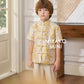 【情有独钟】Love Premium Boy Suit in Light Yellow 浅黄色小男孩唐装