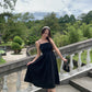 Ariel Cami Long Dress in Black