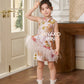 【名门望族】Noble Premium Girl Dress in Floral 百花齐放小女孩连身裙