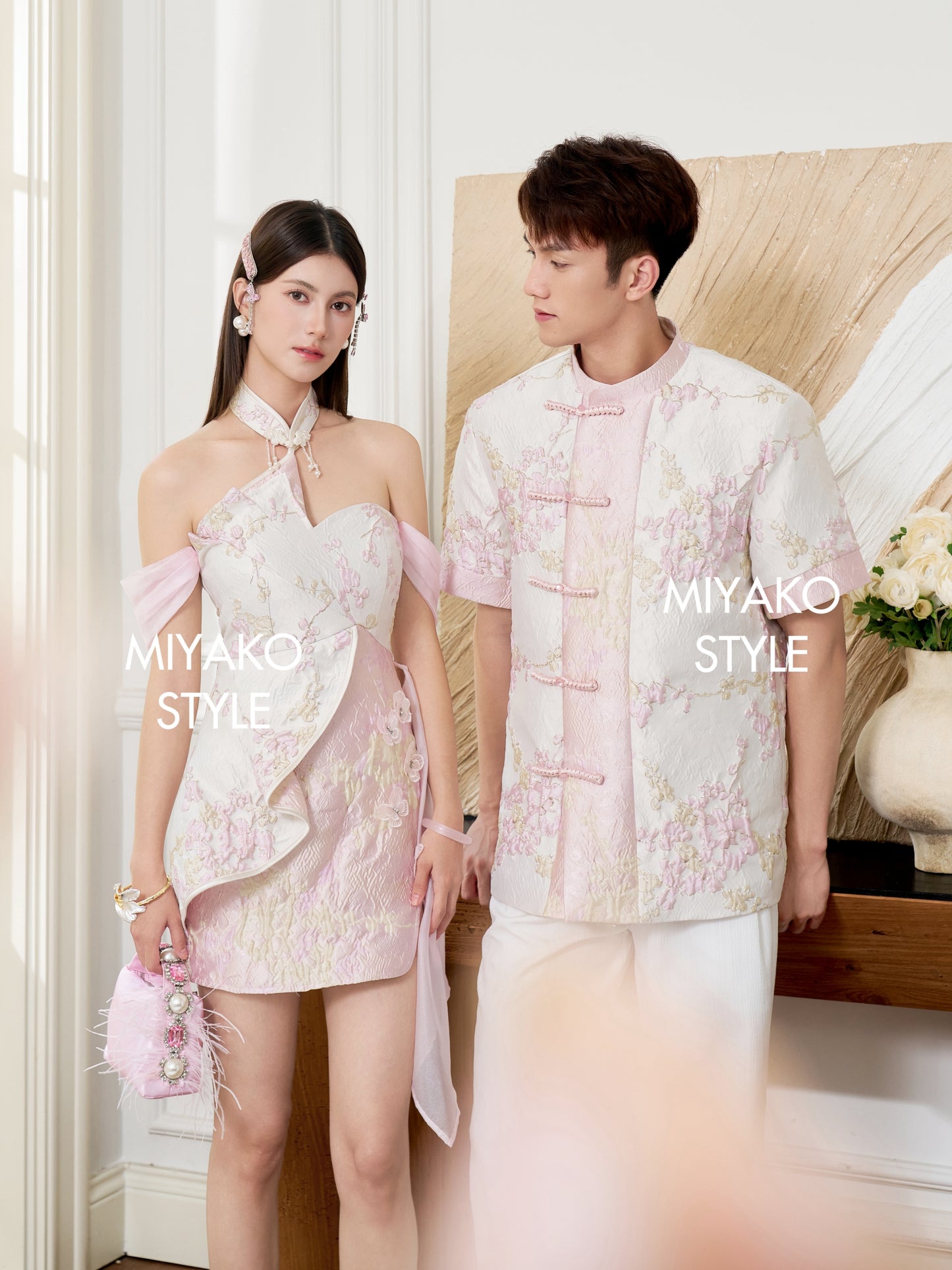 【花花蝴蝶】Fairies Premium Detachable Sleeve Dress 女装连身裙