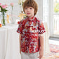 【春风得亿】Millions Premium Boy Suit in Red 红色小男孩唐装