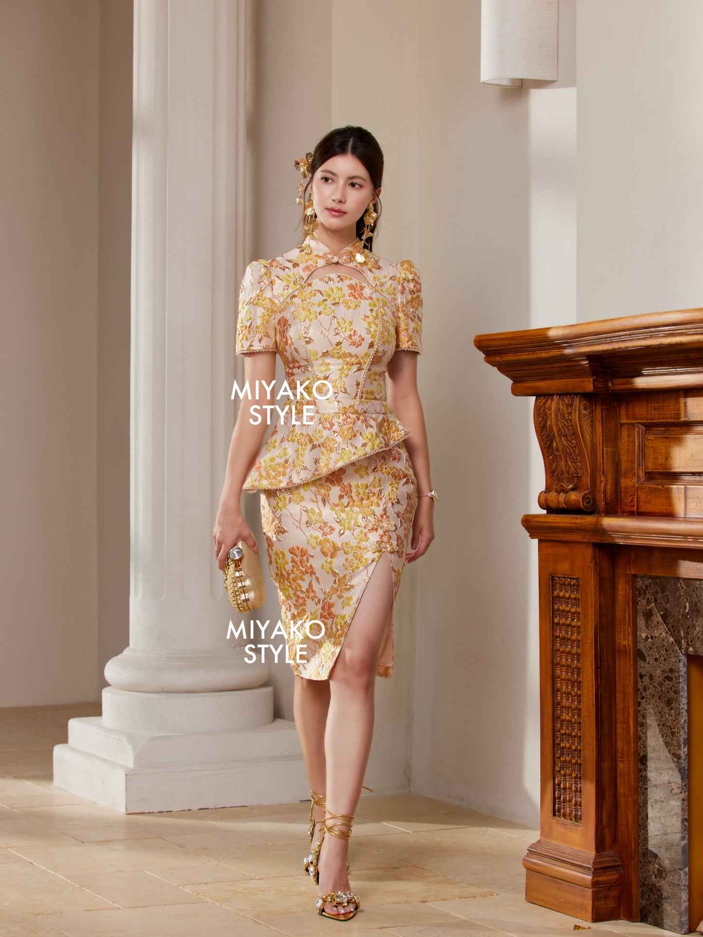 【富贵吉祥】Abundance Premium Midi Skirt 女装半身长裙