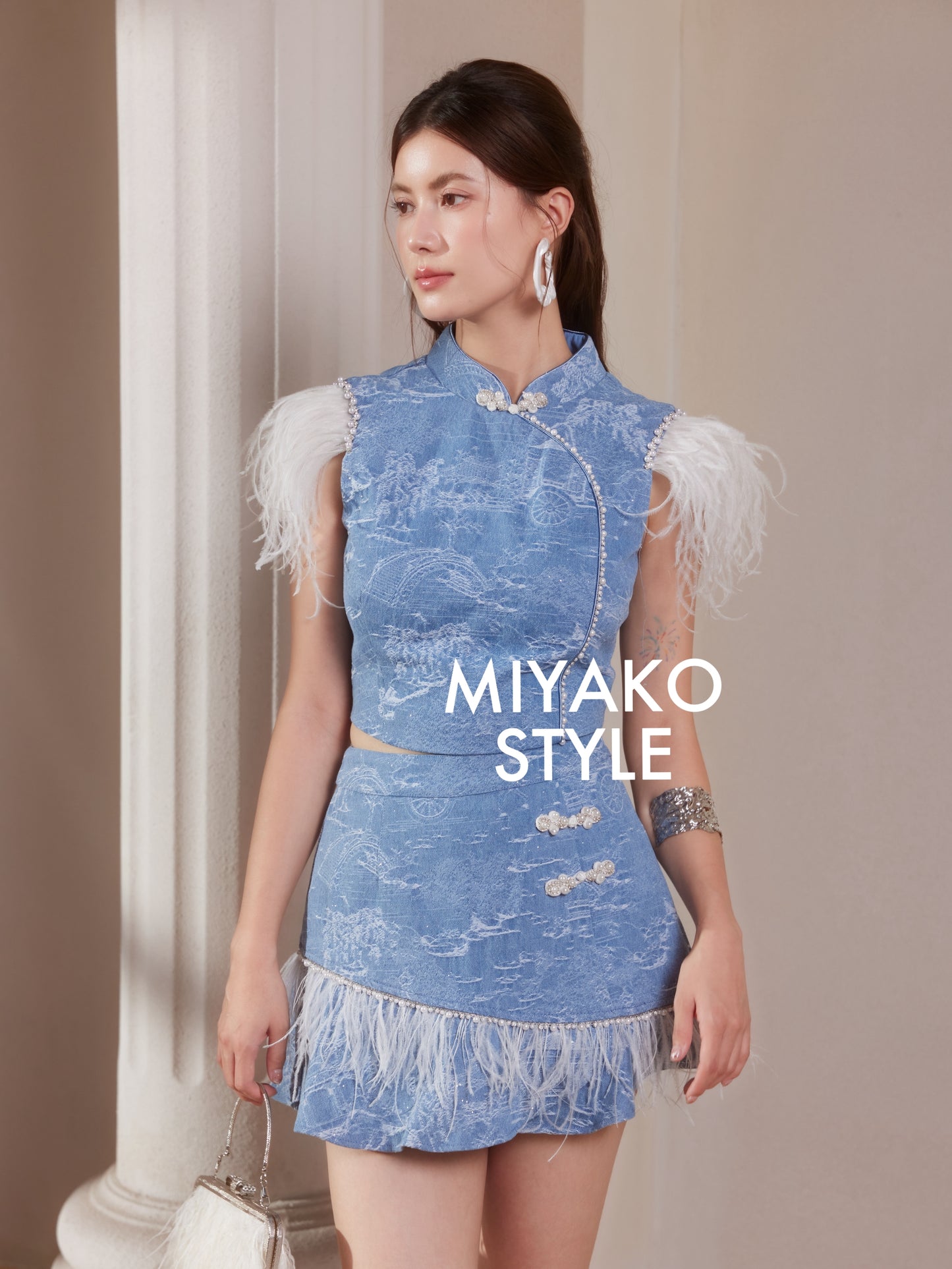 【星光牛仔】Blink Denim Premium Mini Skirt 女装短裙