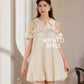 【情意绵绵】Romantic Premium Detachable Sleeve Bubble Dress 女装连身裙