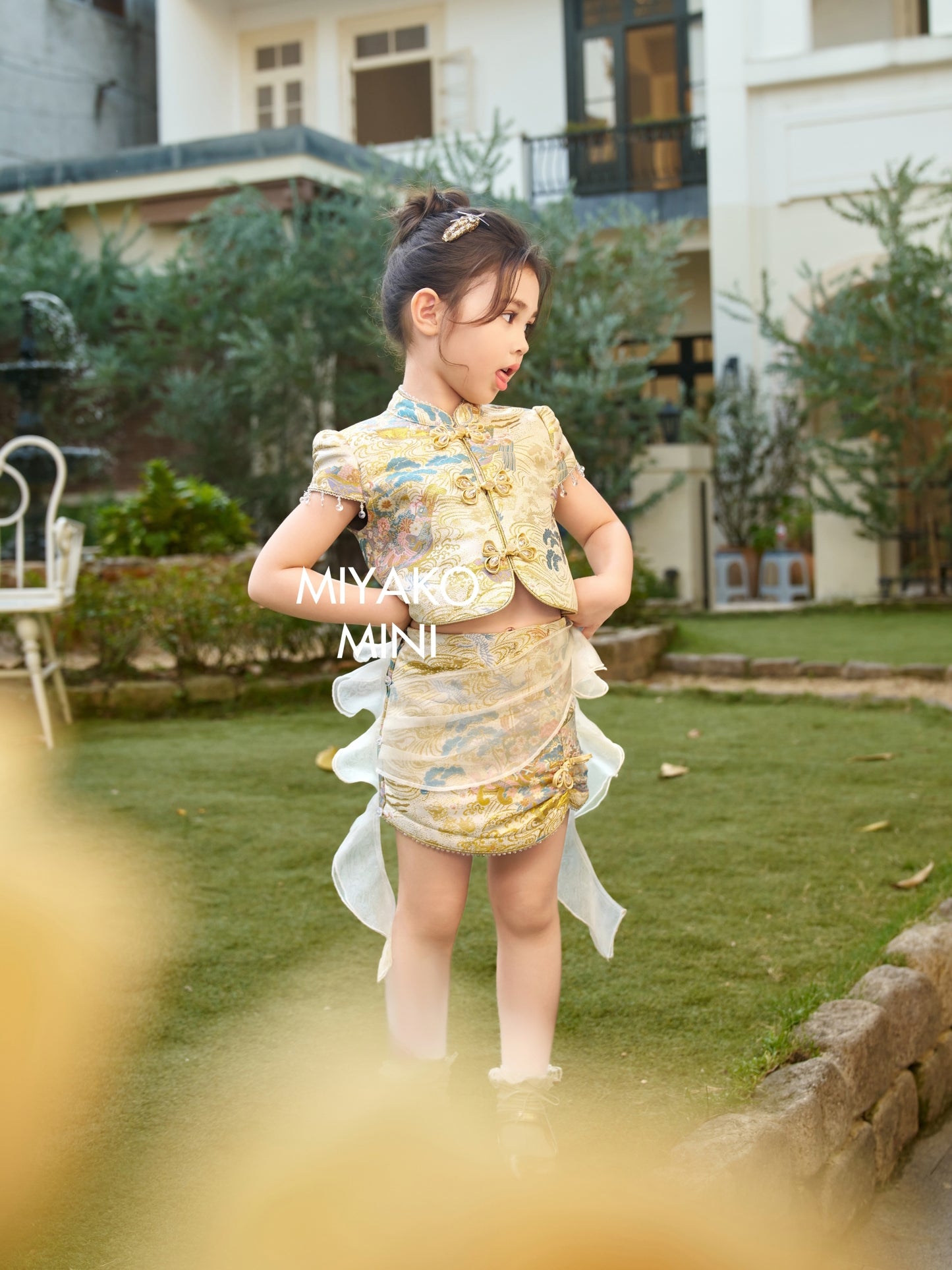 【金碧辉煌】Luxe Premium Girl Mini Skirt 小女孩短裙