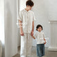 【童话】Fairy Tales Little Boy Suit in White 白色小男孩唐装