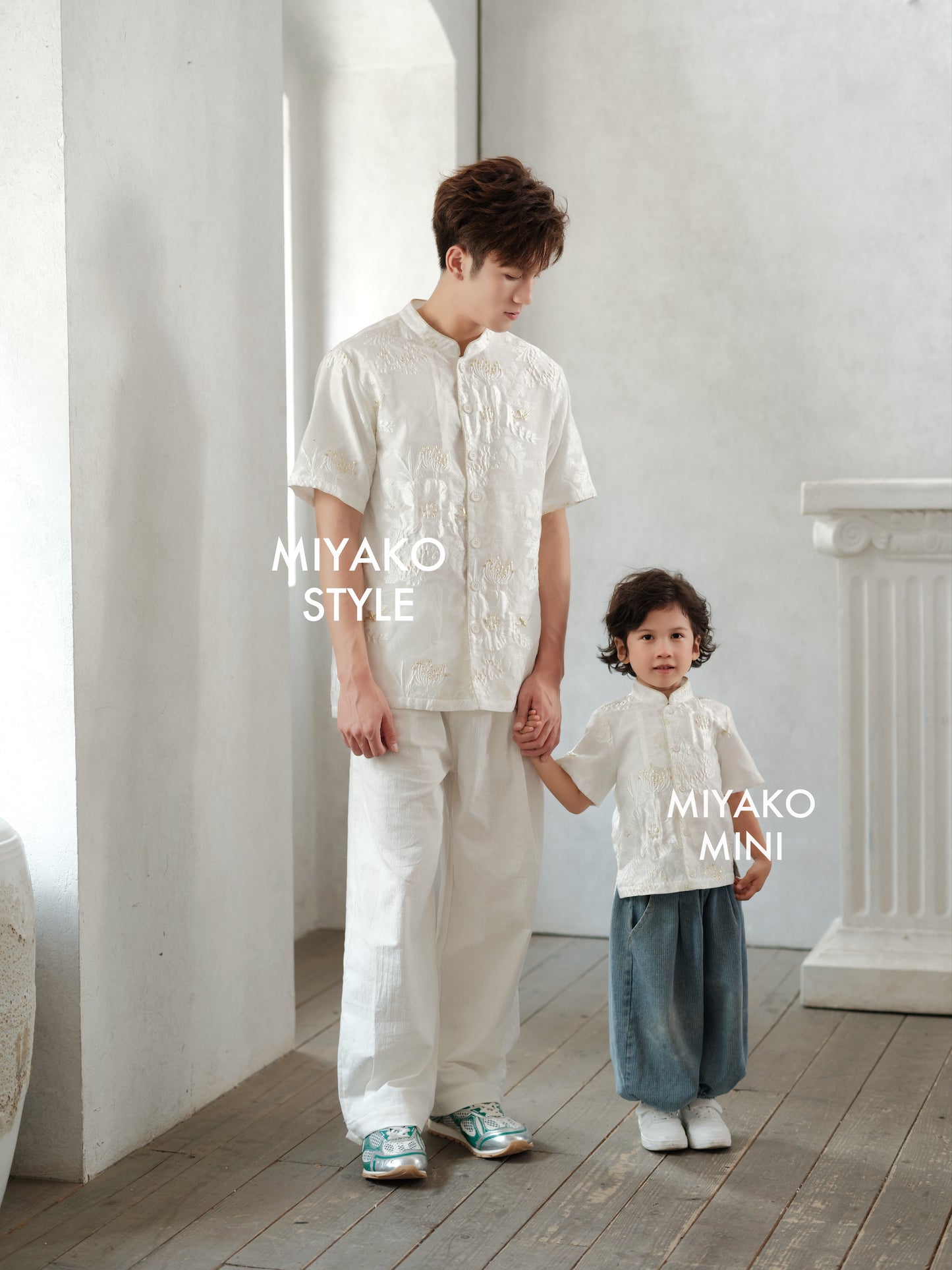 【童话】Fairy Tales Little Boy Suit in White 白色小男孩唐装