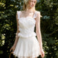 Angel ruffle crop top