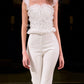 Angel ruffle crop top