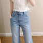 Angel ruffle crop top