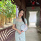 (DEFECT)【金枝玉葉】 Yu Ye Slim Fit Women Cheongsam Dress