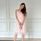 Grace Pleated Cami Dress in Lightpink