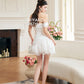 White Swan Lace Layer Dress