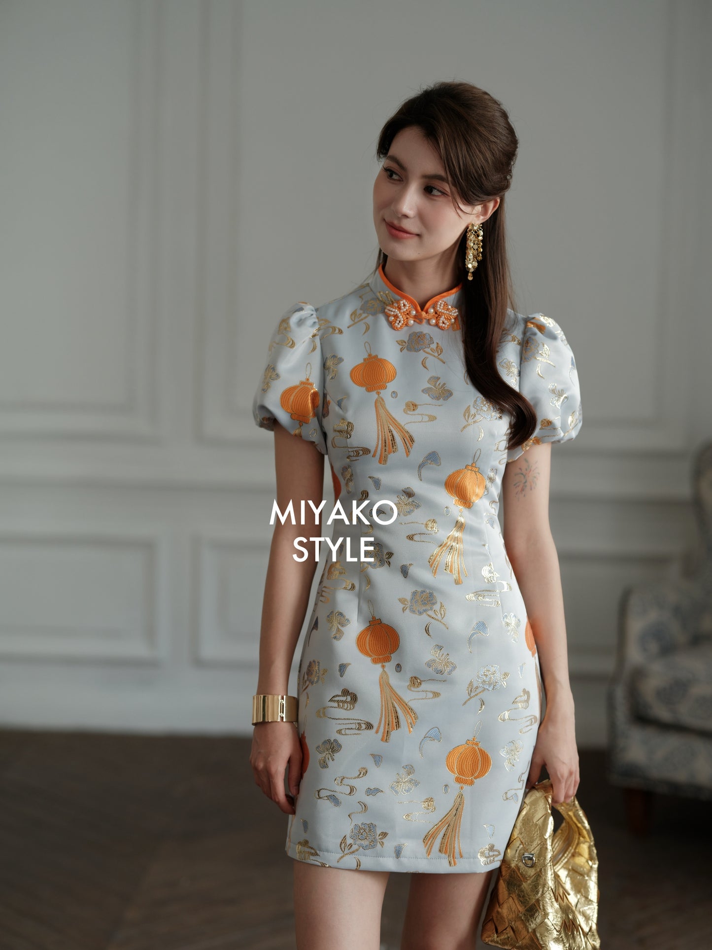 【柿柿如意】Lantern Cheongsam Dress 女装连身裙